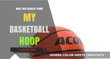 Choosing the Perfect Red Shade for Your Basketball Hoop Makeover