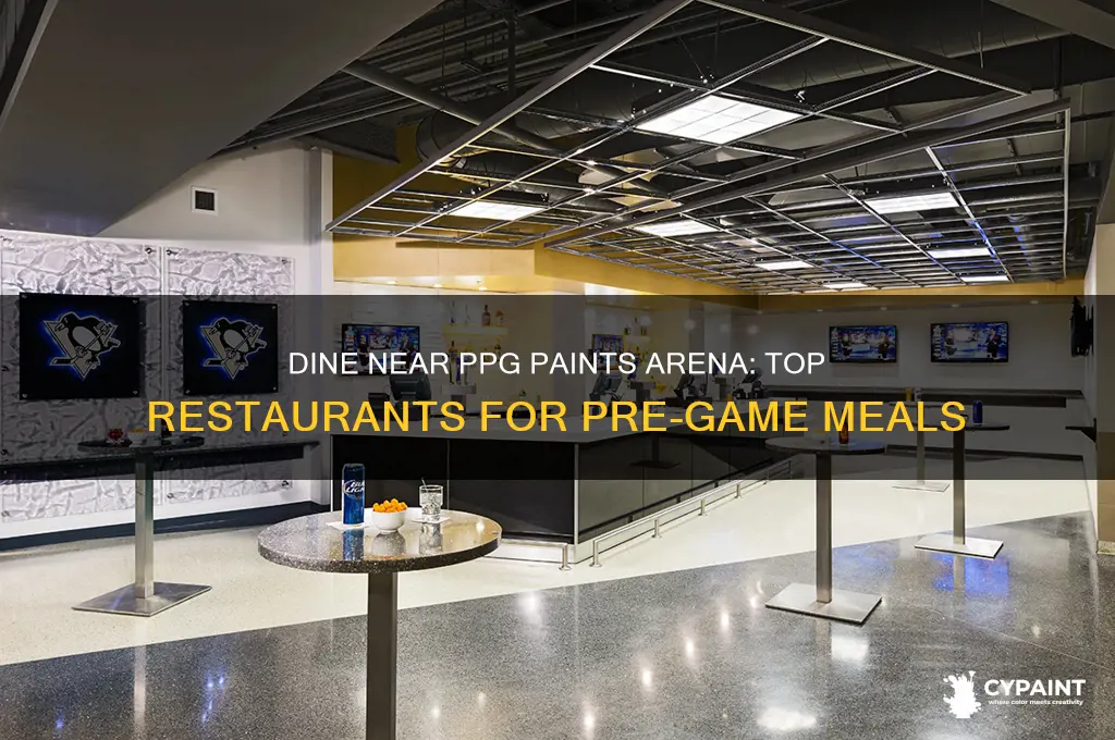what restaurants are close to ppg paint arena