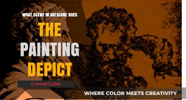 Unveiling the Scene: Which Antigone Moment Does the Painting Capture?
