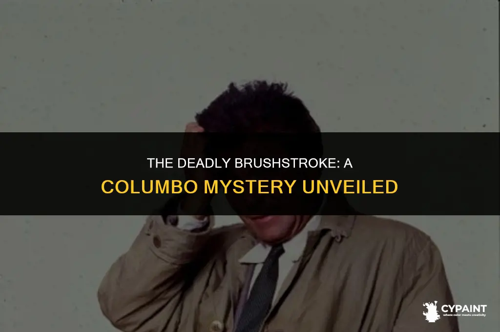 what season of columbo did the painter kill his wife