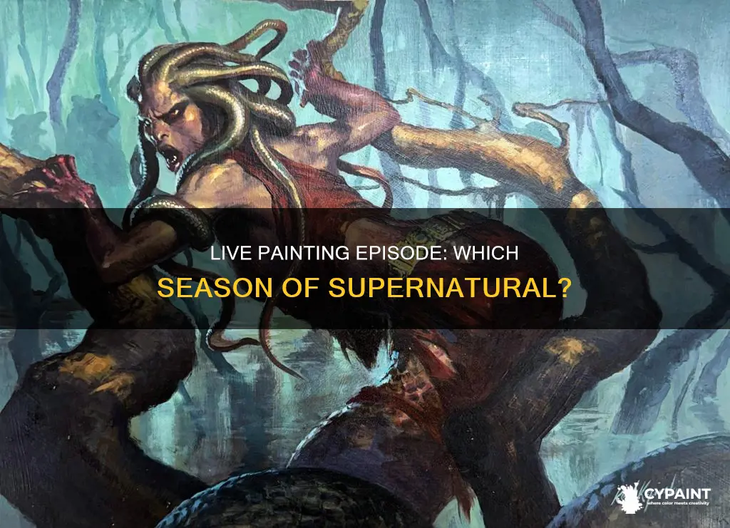 what season of supernatural was the live painting in