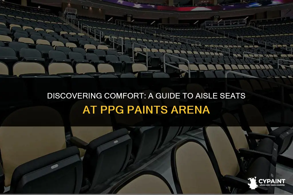 what seat numbers are aise seats in ppg paints arena