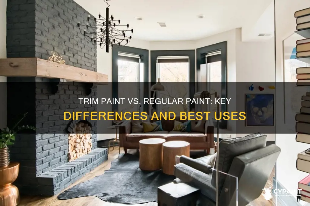 what sets trim paint apart from regular paint