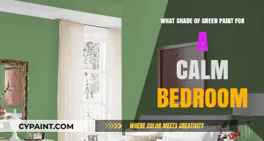 Green Paint for a Serene Bedroom: Exploring Calming Shades