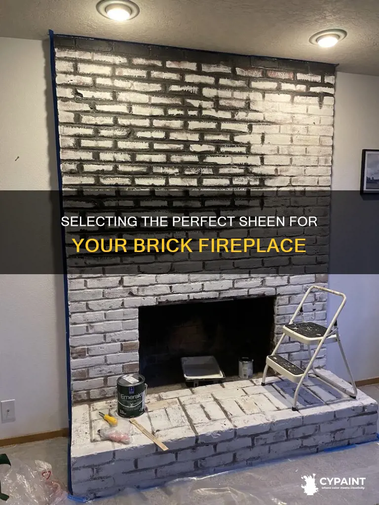 what sheen to paint brick fireplace what sherwin williams