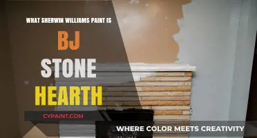 Sherwin Williams Paint Color Match for BJ Stone Hearth
