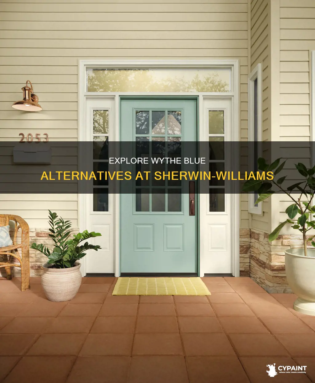 what sherwin williams paint is closest to wythe blue