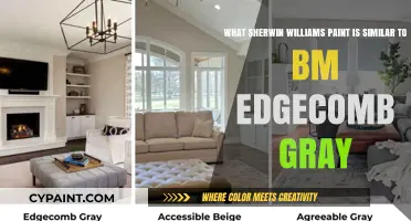 Discover the Perfect Sherwin-Williams Match for BM Edgecomb Gray