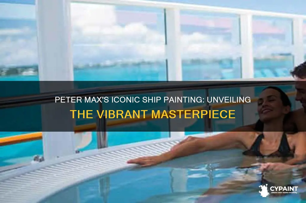what ship is being painted by peter max