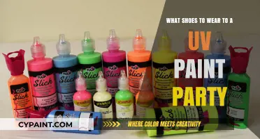 Footwear for UV Paint Parties: What to Wear?