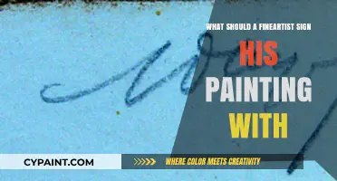 Choosing the Perfect Signature: A Fine Artist's Guide to Signing Paintings