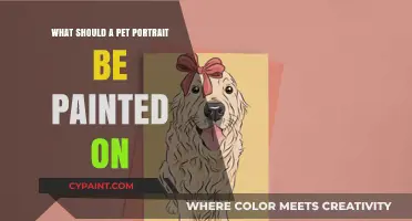 Choosing the Perfect Surface for Your Pet Portrait Masterpiece