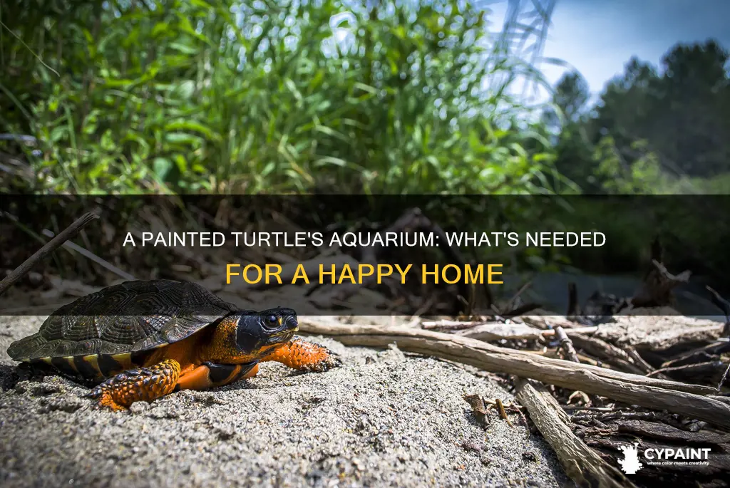 what should an aquarium have for a painted turtle