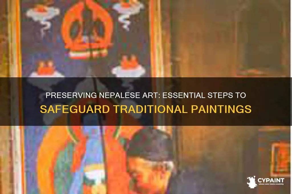 what should be done to preserve nepalese painting