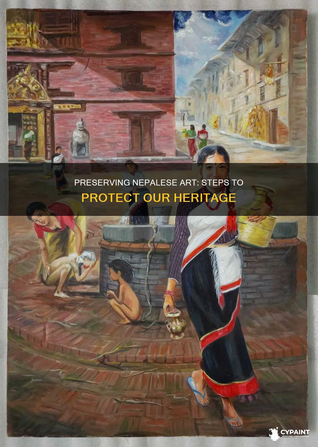 what should be done to preserve the nepalese painting