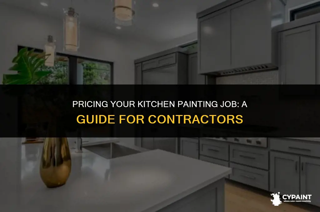 what should i charge a customer for painting a kitchen