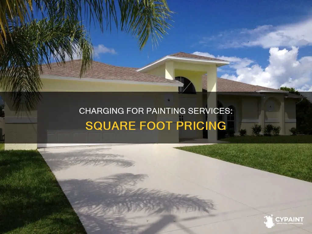 what should i charge per square foot for painting