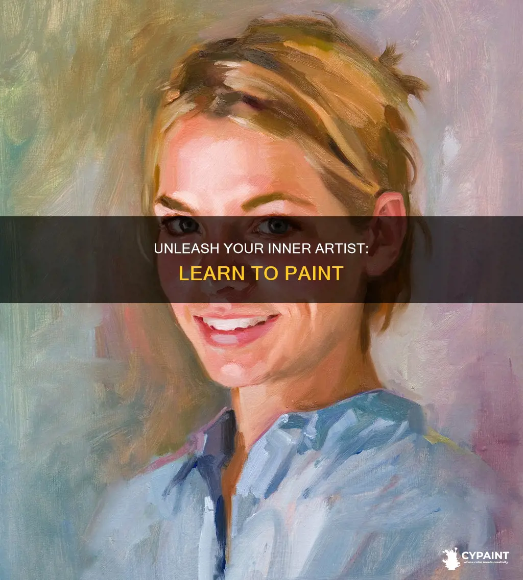 what should i do to learn how to paint