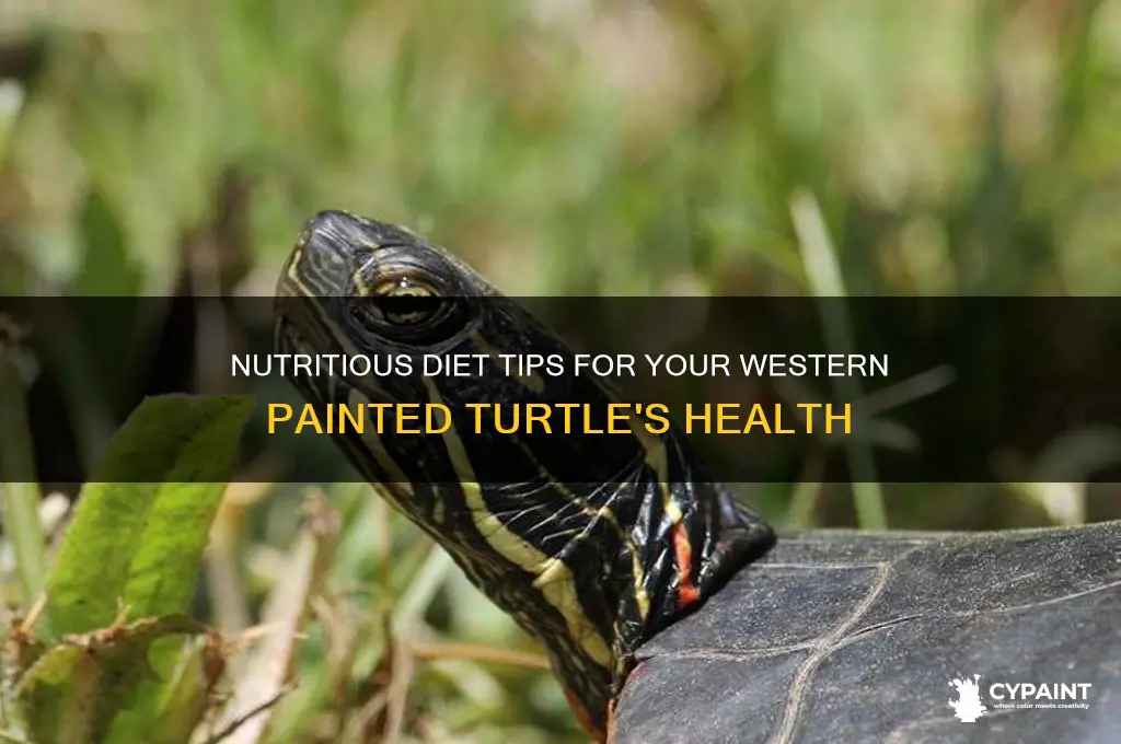 what should i feed my western painted turtle