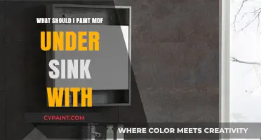 Best Paint Options for MDF Under Sink: Durable and Water-Resistant Choices