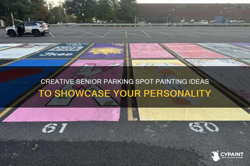 what should i paint my senior parking spot