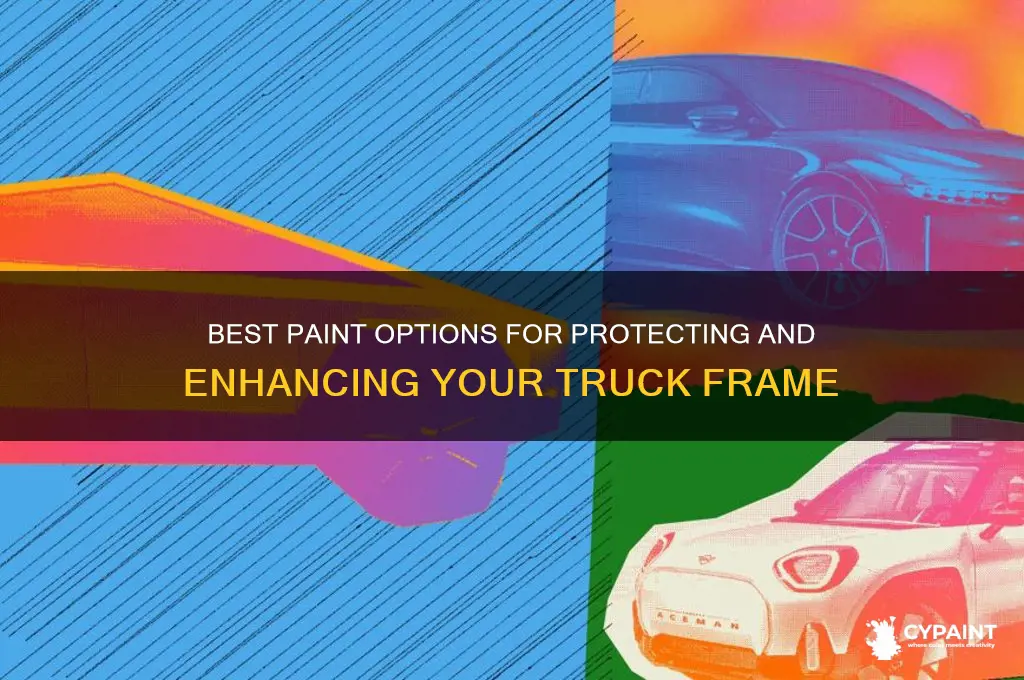 what should i paint my truck frame with