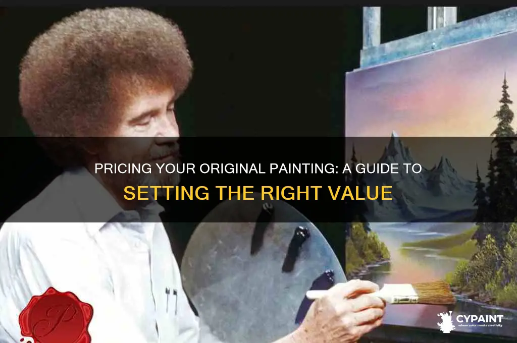 what should i price an original painting at