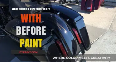Wiping Fenders: Pre-Paint Prep for a Smooth Finish