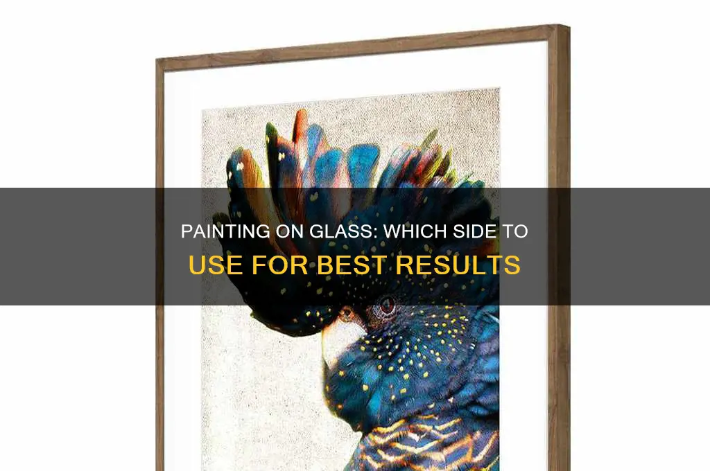 what side of glass do you paint on