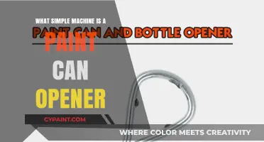 Unveiling the Simple Machine Behind Your Paint Can Opener