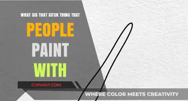 Exploring the Art of Painting with Stick Tools