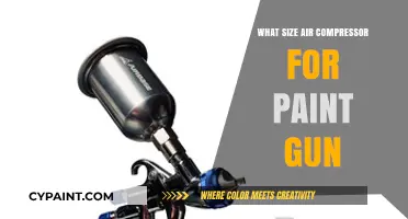 Choosing the Right Air Compressor Size for Your Paint Gun