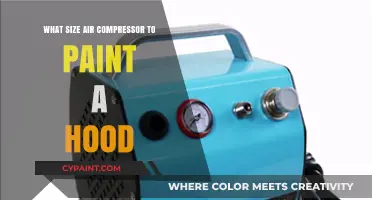 Choosing the Right Air Compressor Size for Painting a Hood