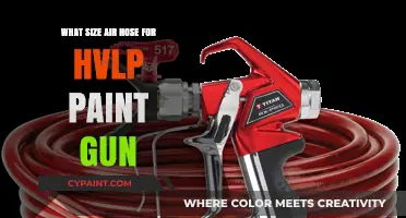 Choosing the Right Air Hose Size for Your HVLP Paint Gun