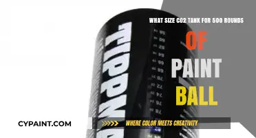 Choosing the Right CO2 Tank Size for 500 Rounds of Paintball