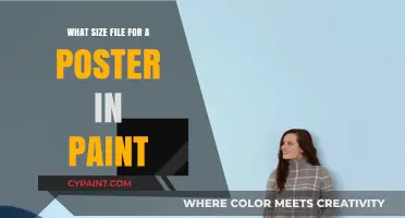 Choosing the Right File Size for Poster Design in Paint