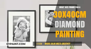 Perfect Frame Size Guide for 30x40cm Diamond Paintings