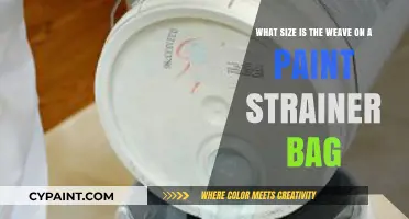 Unraveling the Mystery: Paint Strainer Bag Weave Size Explained