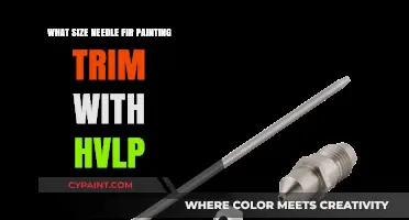 Best Needle Size for HVLP Trim Painting: A Comprehensive Guide