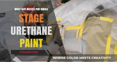 Choosing the Right Nozzle Size for Single Stage Urethane Paint Application