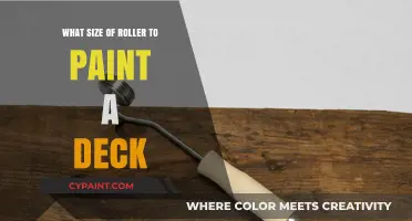 Choosing the Right Roller Size for Deck Painting: A Guide