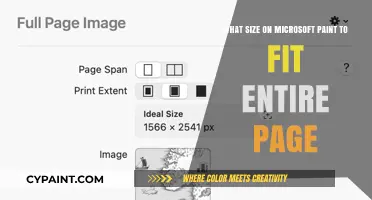 Microsoft Paint: Maximizing Canvas Size for Full-Page Designs