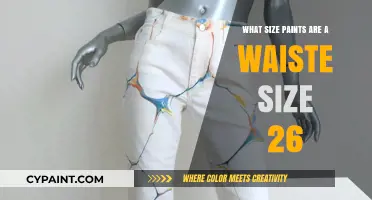 Waist Size 26: Finding the Perfect Paint Size Match