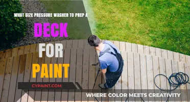 Choosing the Right Pressure Washer for Deck Prep: A Guide