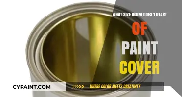 One Quart of Paint Covers a Small Room