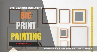 Choosing the Perfect Canvas Size for Your Big Print Painting Project