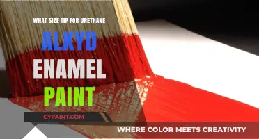 Best Tip Size for Urethane Alkyd Enamel Paint Application Guide