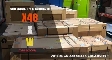 Large Crate Conundrum: 10 Paintings, But What Size Crate?