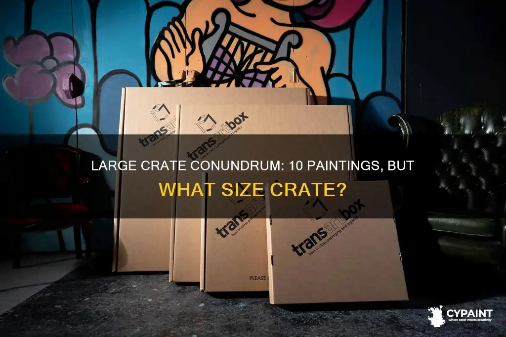 what sizecrate fr 10 paintings 48 x48 x w