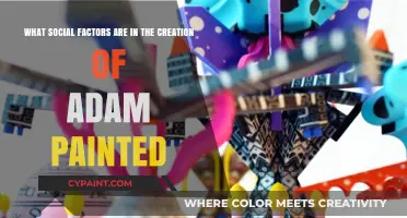 Unveiling the Social Canvas: The Genesis of Adam's Painted Identity